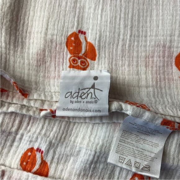 aden + anais Muslin Blanket Set - Green, Yellow, Orange - Picture 2 of 2